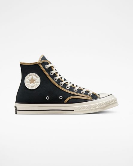 Zapatillas Altas Converse Chuck 70 Workwear Mujer Negras Kaki | PE P785WL